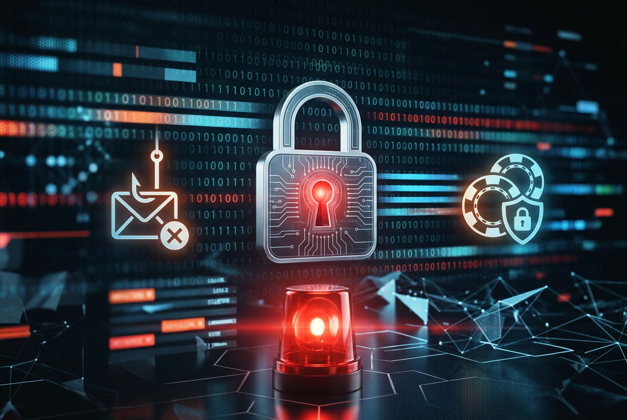 Abstraktní varování před phishingem a zneužitím platebních údajů online